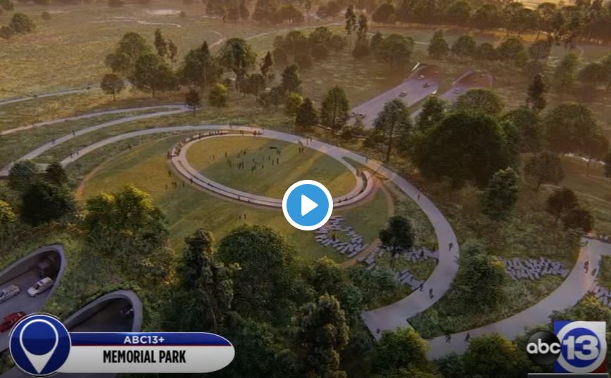 Memorial Park Land Bridge Project to Bring New Views to Houston