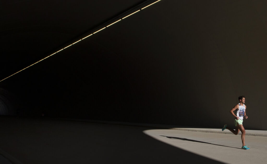 On January 16, the Houston Marathon celebrated its 50th anniversary, and marathoners were routed through the nearly complete eastbound tunnels underpinning the Land Bridge & Prairie project. 1972 was the first year of the Houston Marathon, which took place solely in Memorial Park. The Conservancy was honored to once again host marathoners through Memorial Park for the historic route.